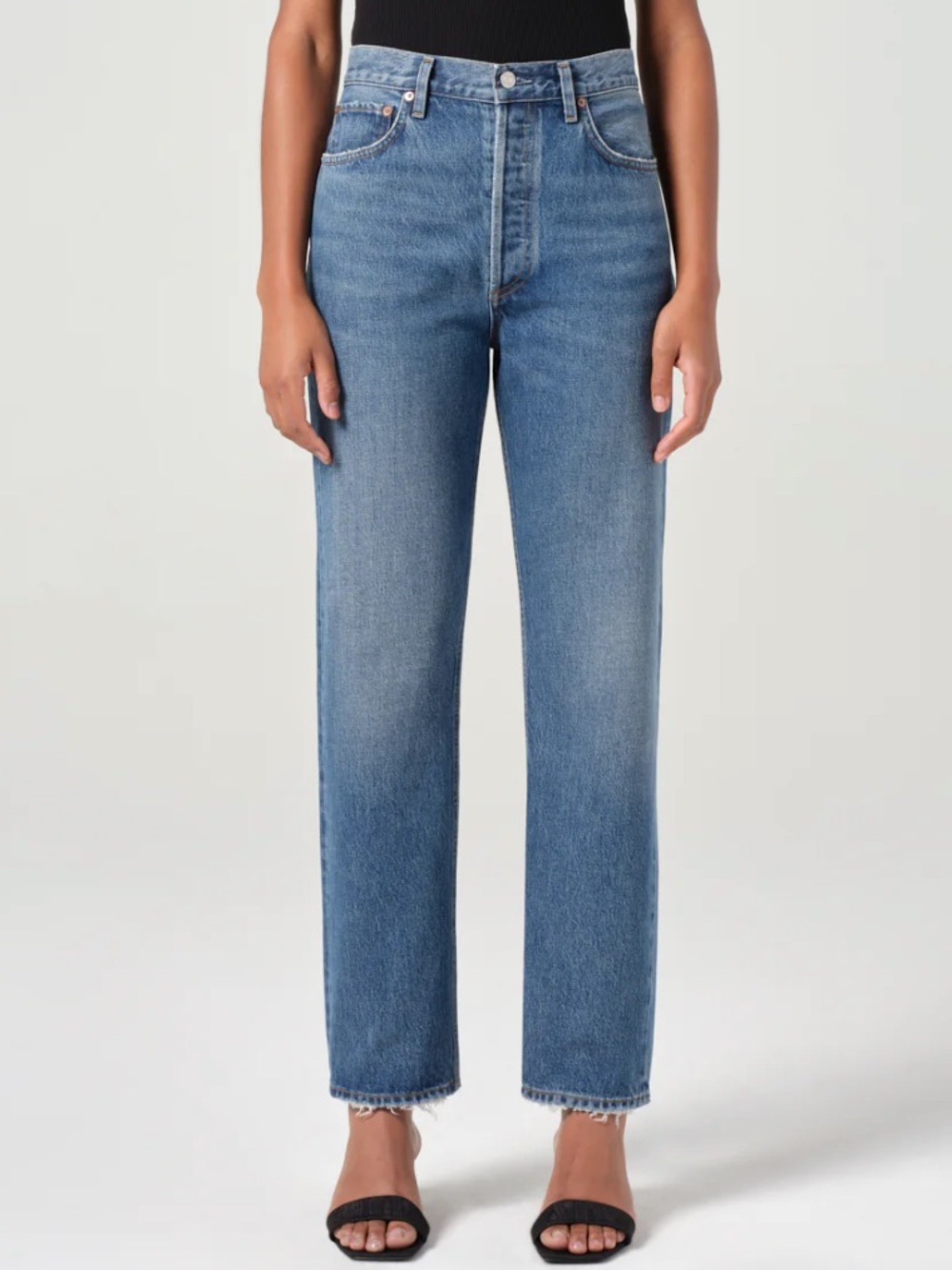 NEW AGOLDE 90s Pinch Waist High Rise Straight Leg Jeans